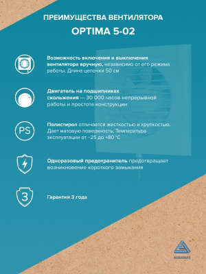 Клапан приточный KP KIV D125 труба ПВХ РКМ L0,5м мин.вата фольга ERA