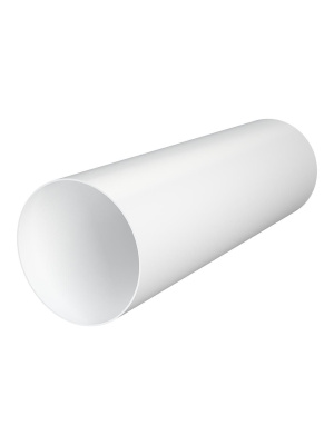 Воздуховод ВП D150 L1м пластик ERA