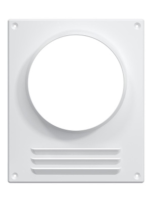 Площадка торцевая ПТМР фланец D140 решетка 196х236 окраш.сталь ERA