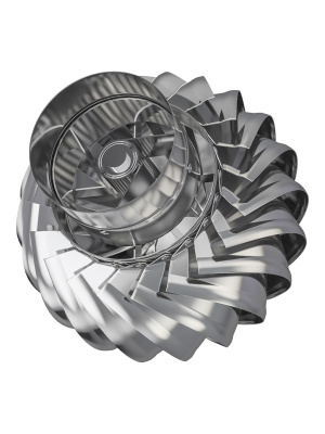 Турбодефлектор ТД фланец D125 нерж.сталь ERA