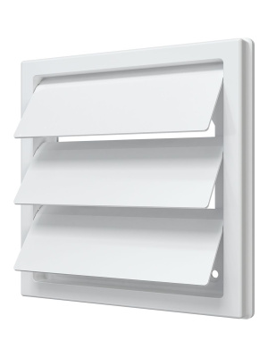 Выход стенной КФ фланец D125 жалюзи 150x150 ASA ERA