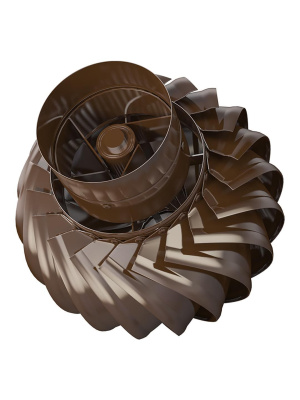 Турбодефлектор ТД фланец D150 окраш.сталь RAL 8017 ERA