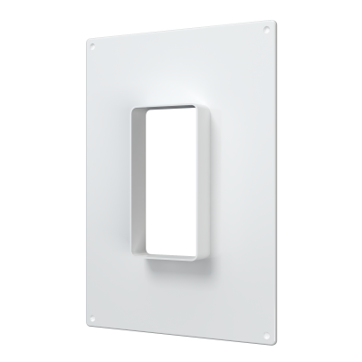 Площадка торцевая ПТВ фланец 60х120 вертикальная 180х250 пластик ERA