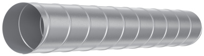 Воздуховод DG D160 L2м оцинк.сталь ERA PRO