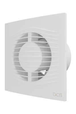 Вентилятор накладной SLIM D100 обр.клапан DICITI