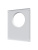 Площадка торцевая ПТМ фланец D110 196х236 окраш.сталь ERA