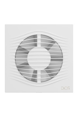 Вентилятор накладной SLIM D125 обр.клапан MRH DICITI