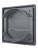 Выход стенной КФ фланец D125 жалюзи 150x150 ASA Gray ERA